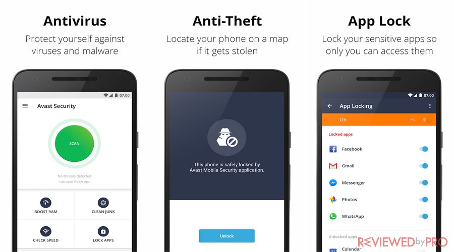 avast phone app