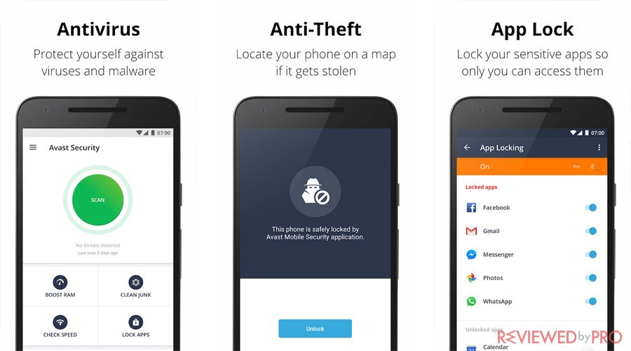 avast mobile android