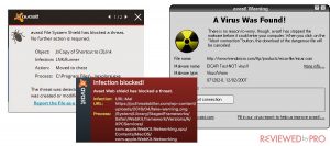 Avast threat has been detected