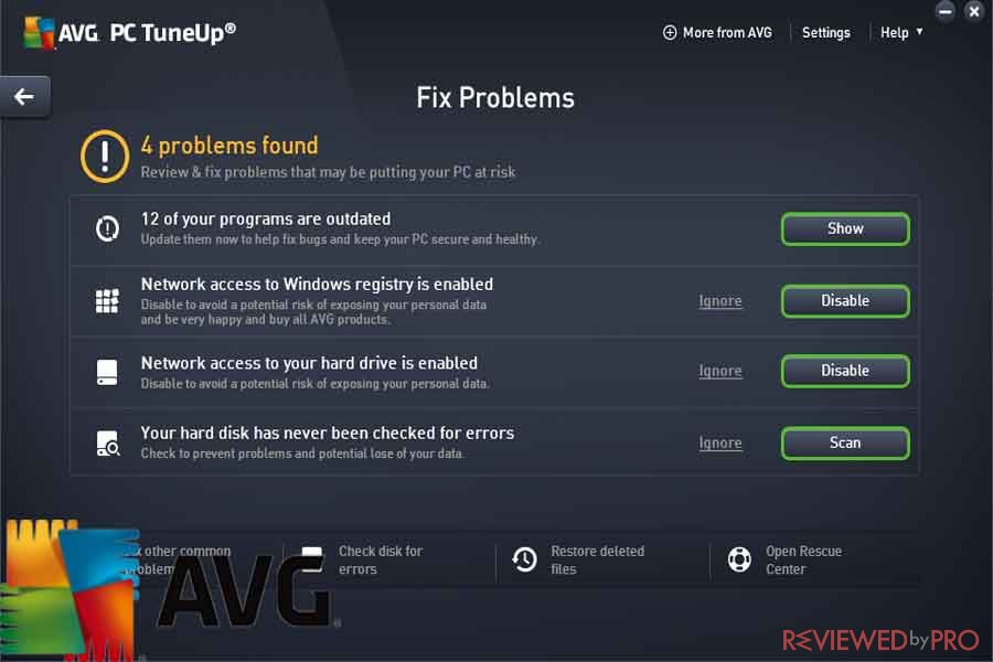 is avg tuneup safe