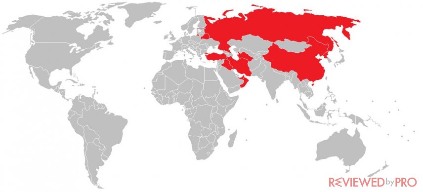COUNTRIES WHERE VPN ILLEGAL