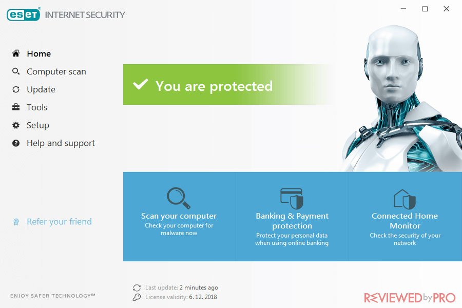 ESET Security Protected