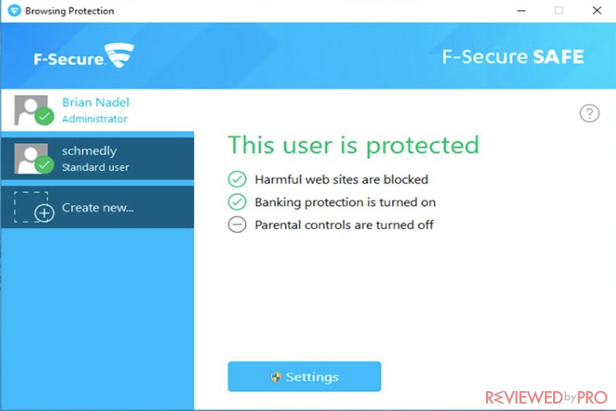 browsing protection by f secure