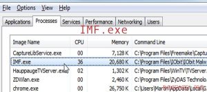 IMF.exe. What is it and how to remove it