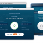 ivacyvpn user interface
