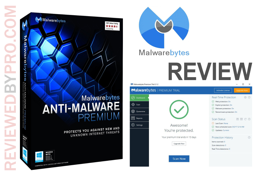 does malwarebytes work with mcafee