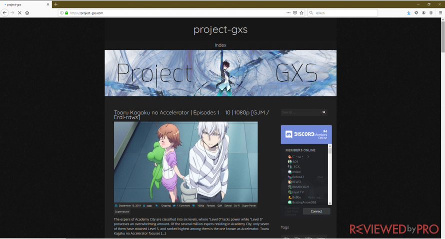 Project GXS