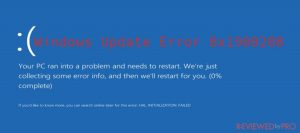 Resolve the Windows Update error 0x1900208