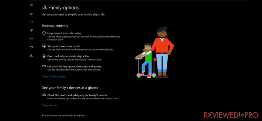 parental control on windows