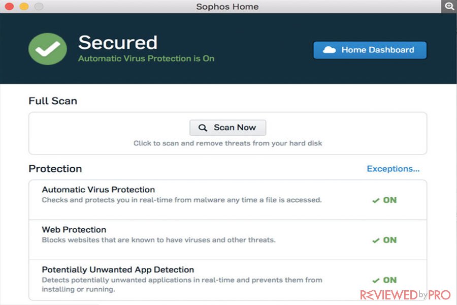 sophos home free vs premium