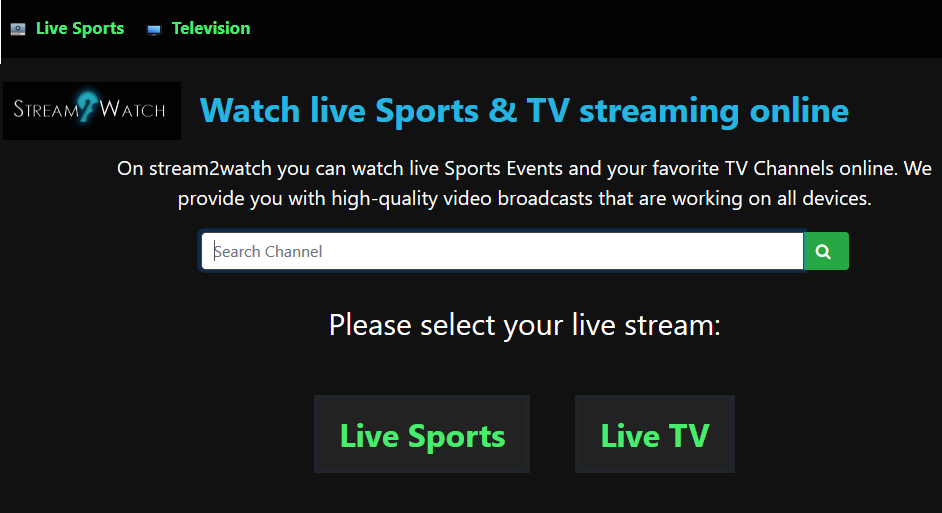 free live streaming sites sports