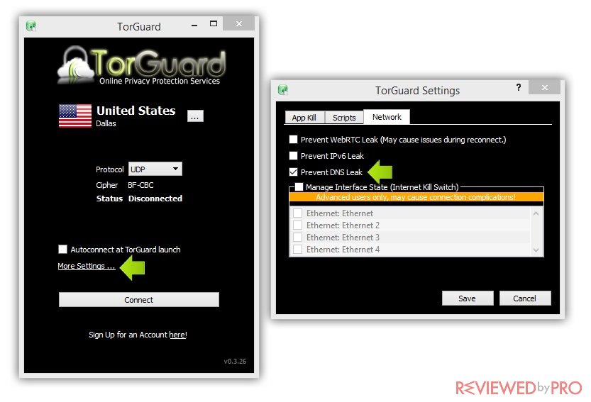 torguard secure dns