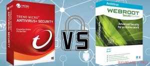 Trend Micro Antivirus and Security VS Webroot SecureAnywhere Security Plus