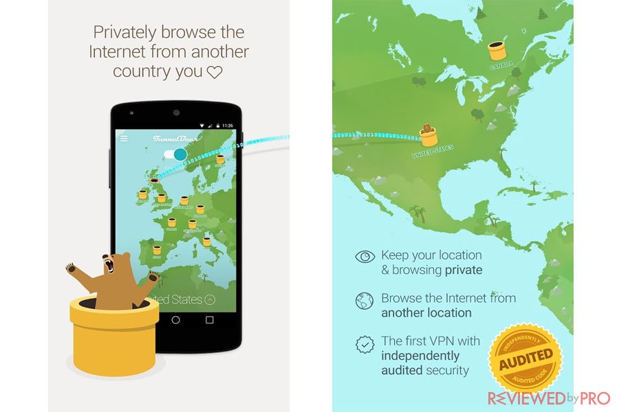 TunnelBear VPN for Android 