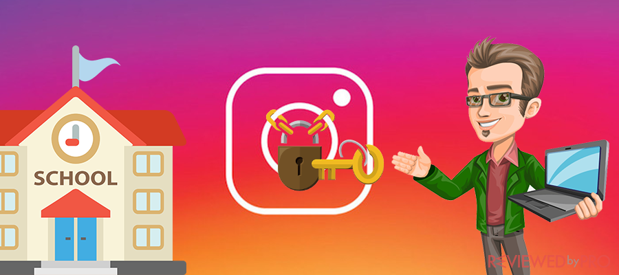 unlock instagram at school