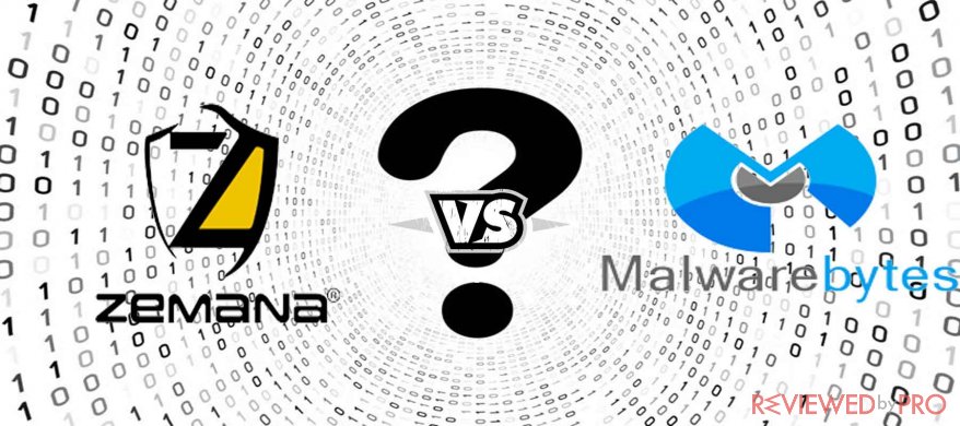 Zemana vs malwarebytes