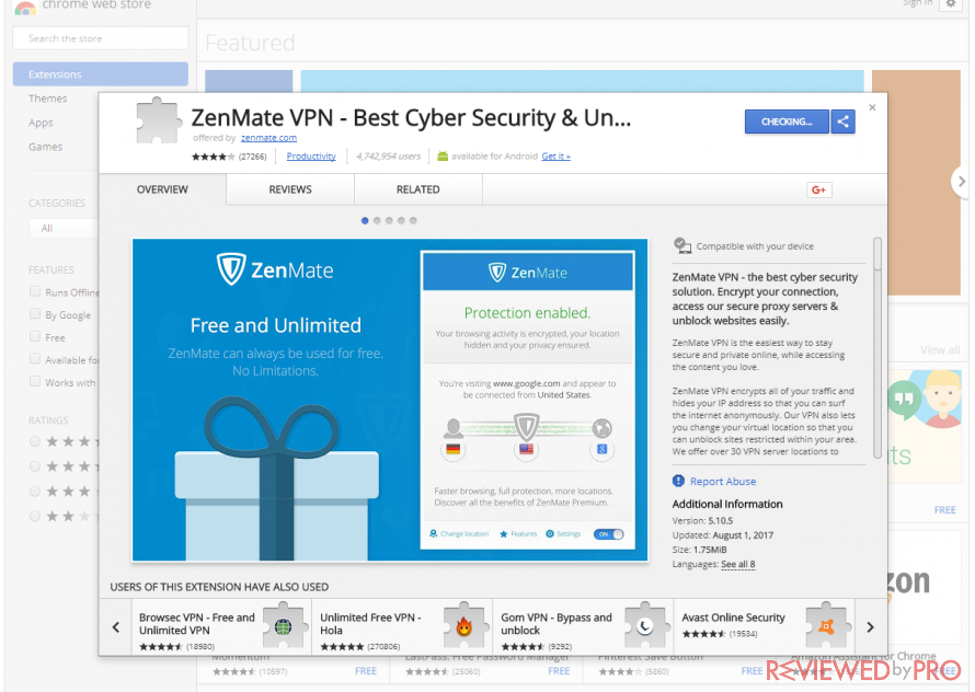 ZenMate VPN instalation