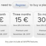AirVPN prices
