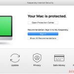 Kaspersky Internet Security for Mac protected
