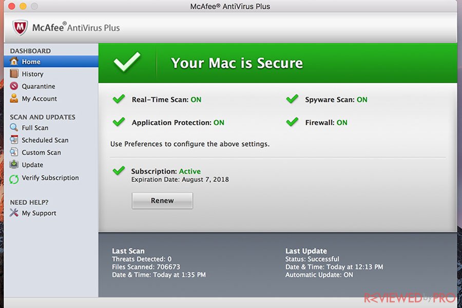 McAfee For Mac