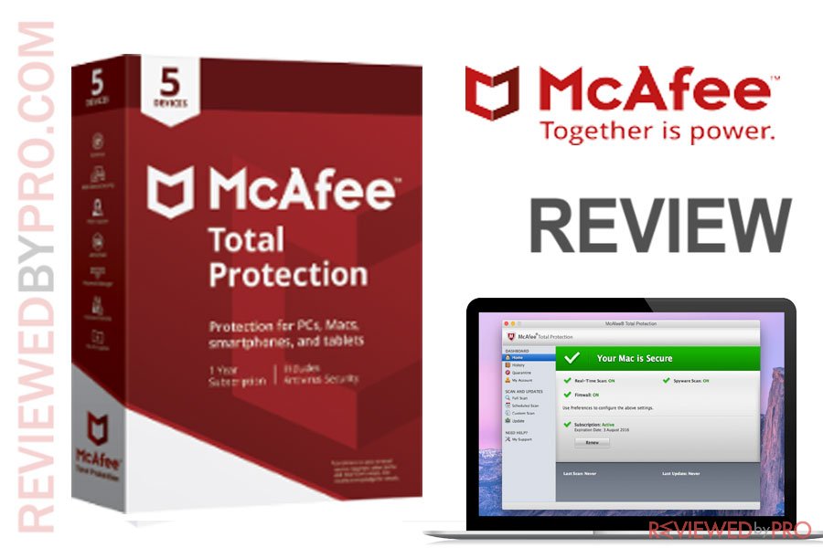 McAfee Total Protection for Mac antivirus Revew