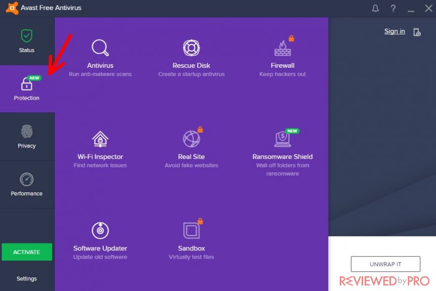 how to run a boot scan with avast