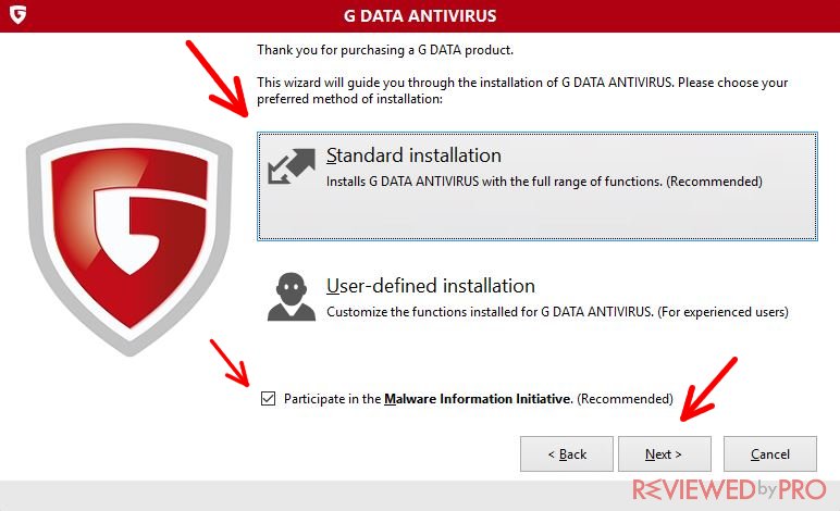 g data antivirus not working