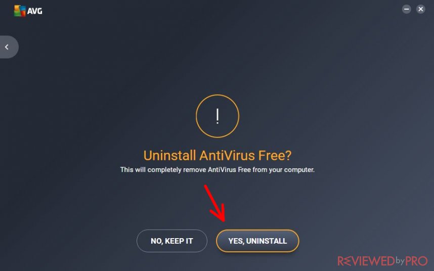 uninstall avg mac os x