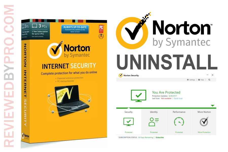 uninstall and reinstall norton 360